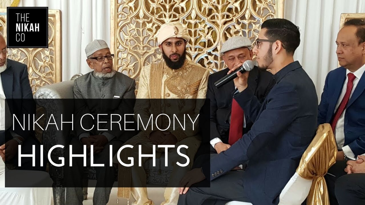 NIKAH CEREMONY HIGHLIGHTS | Conducting a Beautiful Islamic Marriage