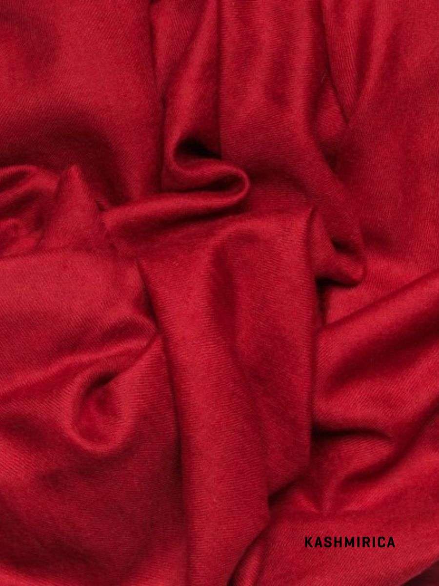 Men's Red Pashmina 3 Red Pashmina Stole Shawl