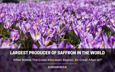 Largest Producer Of Saffron in the World
