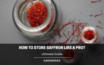 How To Store Saffron Like a Pro?