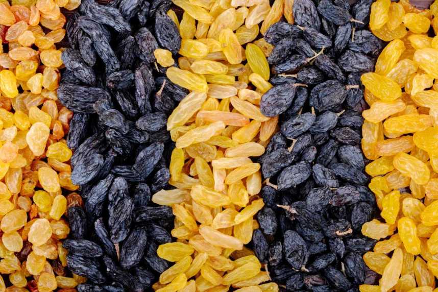 Dried Grapes or Raisins